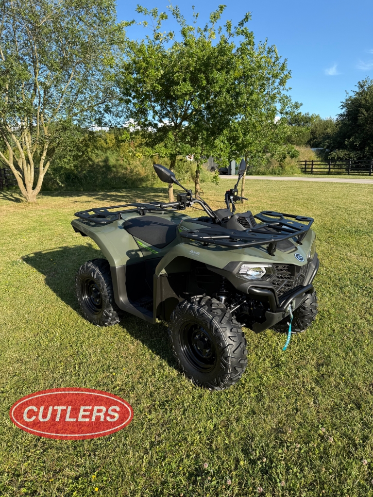 CFMOTO CFORCE 450 Basic ATV parked in yard ready for sale UK