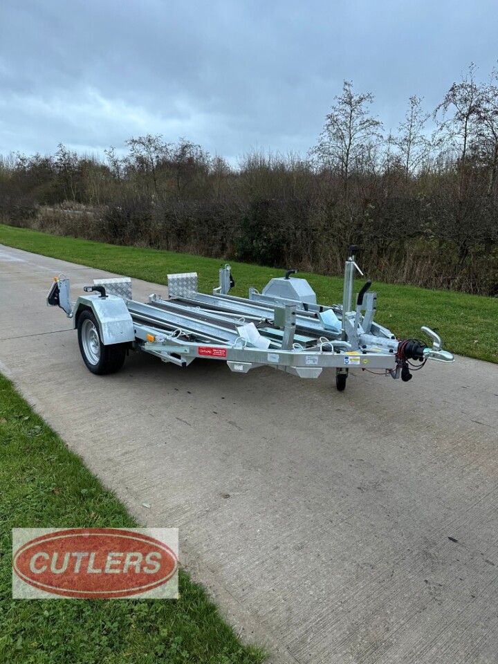 Debon Moto 2 motorcycle trailer for sale UK twin bike tilt bed 1300kg