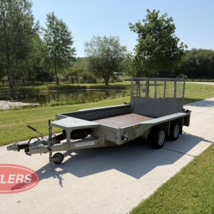 Ifor Williams GX106 Plant Trailer Twin Axle Rear Ramp VG Condition 3500kg 1 Owner